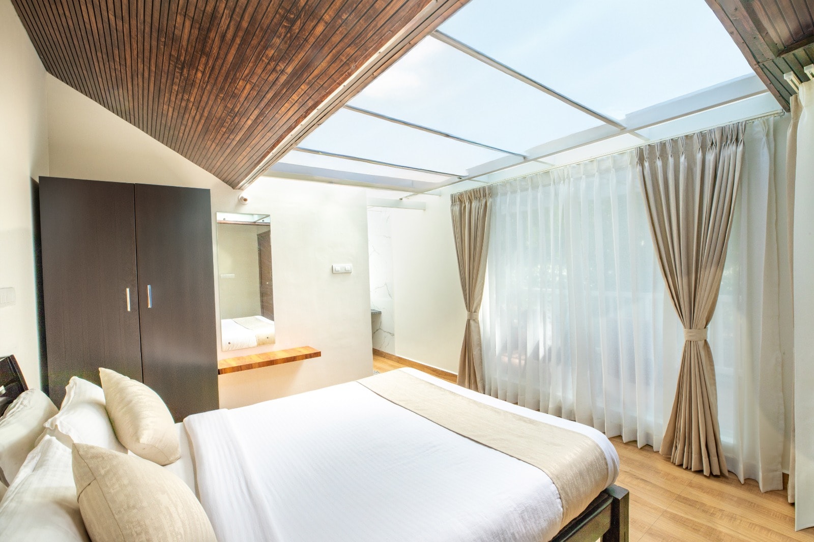 Glass Room With Balcony